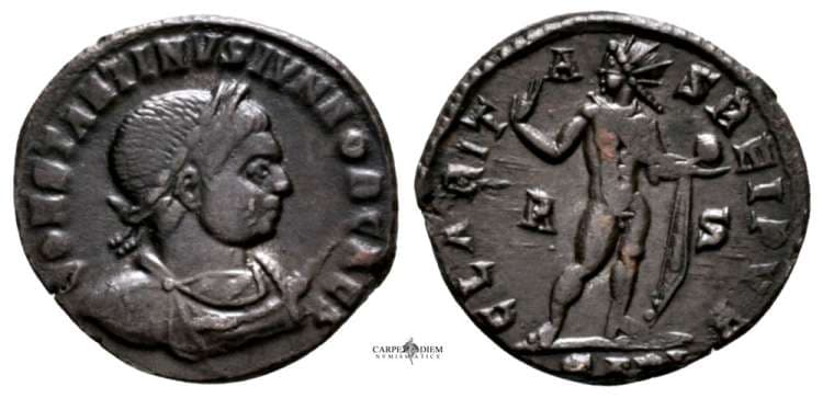 Arles RIC VII 119 Constantine II, AE follis, Arles
