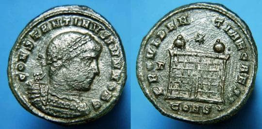 _Constantinople RIC VII 39 Constantine II AE follis