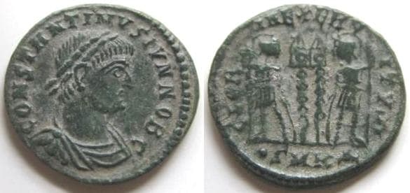 Cyzicus RIC VII 96, Δ Constantine II