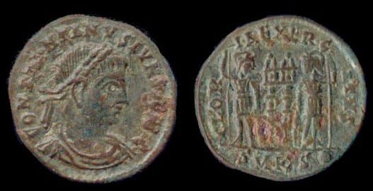 Cyzicus RIC VII 67 Constantine II AE4