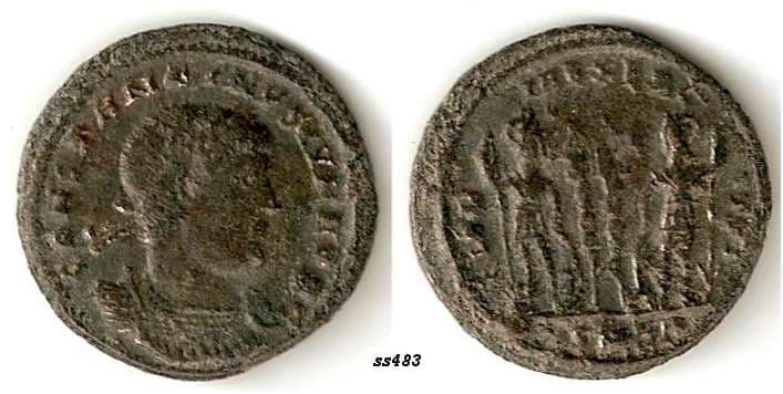 Heraclea RIC VII 117 Constantine II AE follis, Heraclea