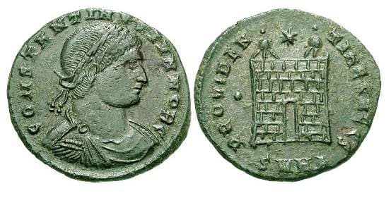 Heraclea RIC VII 96, A Constantine II AE follis
