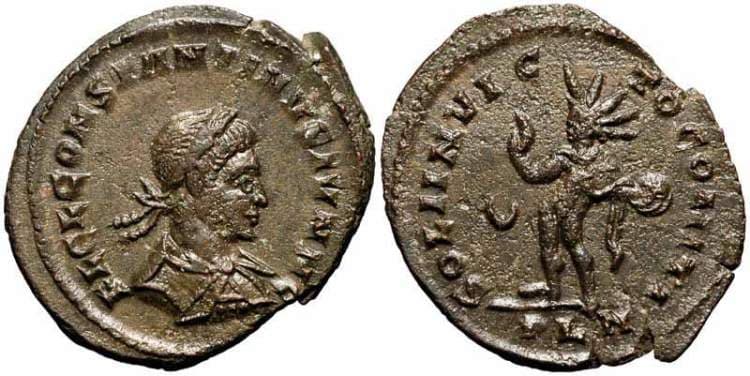 London RIC VII 145 Constantine II, AE follis, London