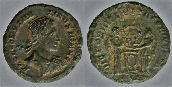 London RIC VII 180v Constantine II