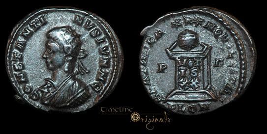 London RIC VII 216 Constantine II AE follis