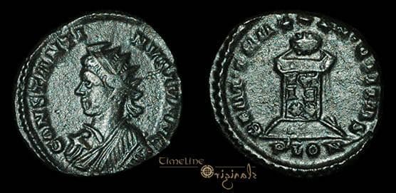 London RIC VII 284 var Constantine II