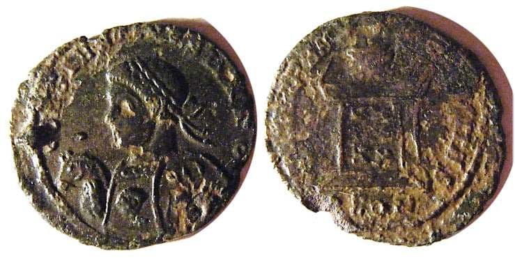 London Toone 291 Constantine II, AE follis