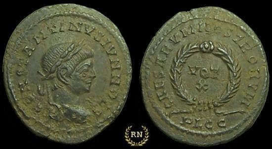 Lyons RIC VII 217 Constantine II AE Follis