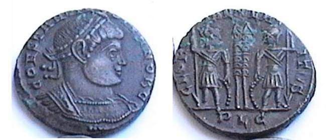 Lyons RIC VII 238 Constantine II AE follis