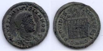 Nicomedia RIC VII 146 Constantine II AE follis
