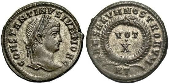 Rome RIC VII 243 Constantine II, as Caesar, AE3