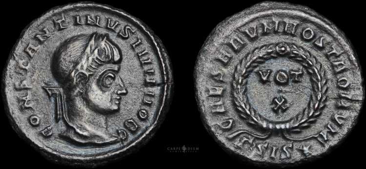 Siscia RIC VII 166, Γ Constantine II, AE follis
