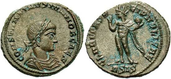 Siscia RIC VII 37 Constantine II AE Follis