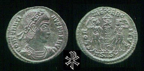 Siscia RIC VIII 89 Constantine II AE follis/4