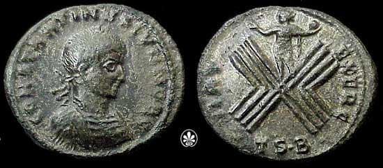 Thessalonica RIC VII 7 Constantine II, as Caesar