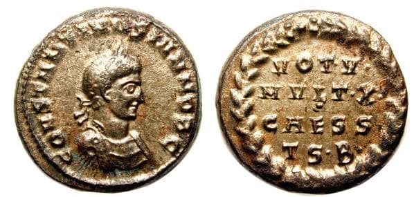 Thessalonica RIC VII 44 Constantine II AE follis