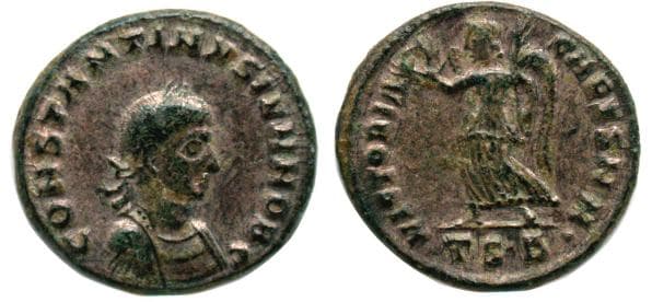 Thessalonica RIC VII 65 Constantine II AE follis