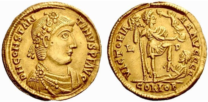 RIC X 1506 Constantine III, AV Solidus
