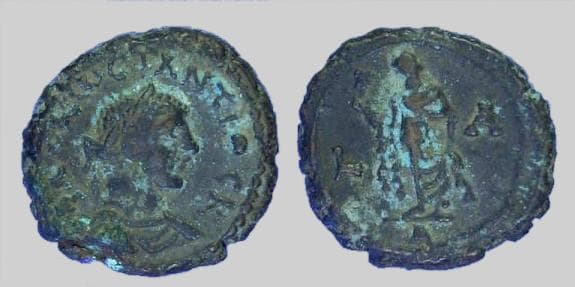 Alexandria Milne 5089 Constantius I Chlorus Potin Tetradrachm of Alexandria