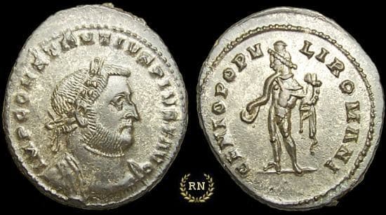 London RIC VI 48 Constantius I AE Follis