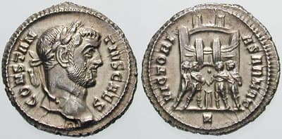 Rome RIC VI 38a, Z as below Text