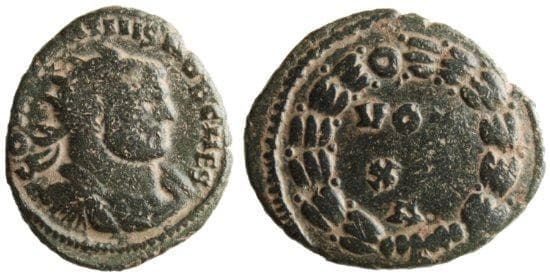 Rome RIC VI 88a Constantius I, AE Radiate Fraction, Rome