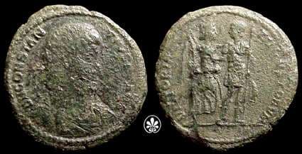 Cohen 240 Constantius II, AE medallion