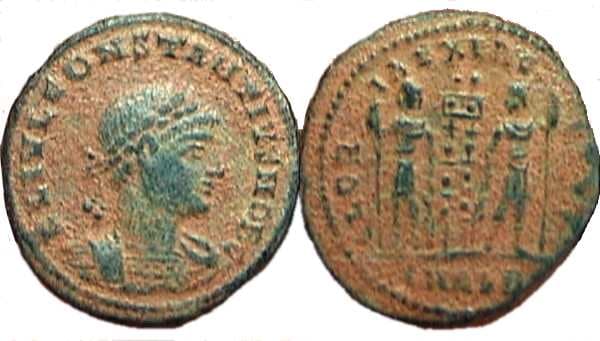 Alexandria RIC VIII 60 Constantius II AE4