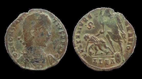 Alexandria RIC VIII 78, Δ Constantius II AE follis of Alexandria