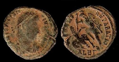 Alexandria RIC VIII 80 Constantius II AE18