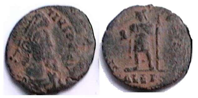 Alexandria RIC VIII 87 Constantius II AE follis
