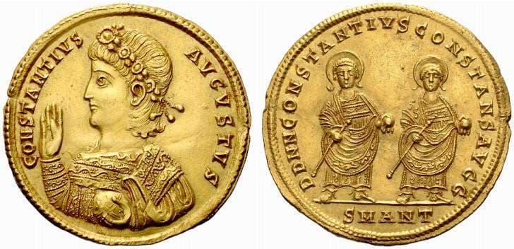 Antioch RIC VIII 75 var Constantius II