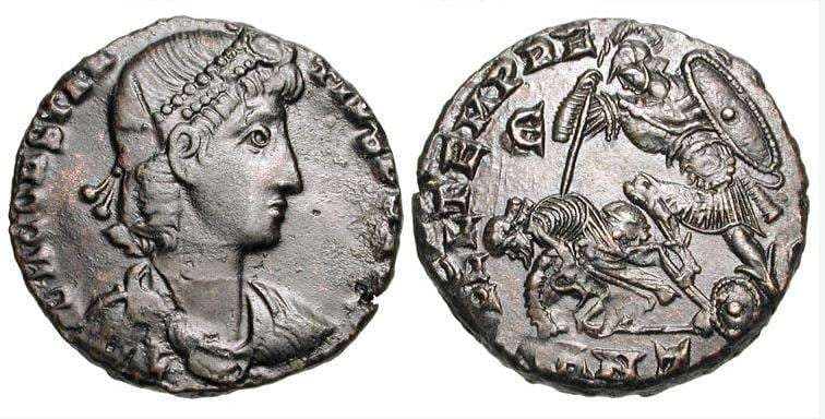 Antioch RIC VIII 146 Constantius II, AE 20-21mm, Antioch