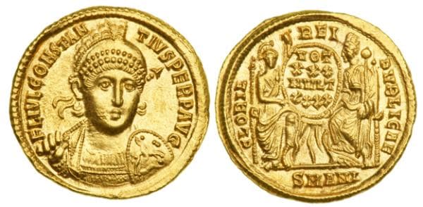 Antioch RIC VIII 165 Constantius II AV Solidus