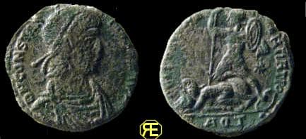 Aquileia RIC VIII 95 Constantius II, AE, Aquileia