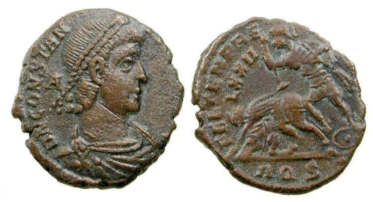 Aquileia RIC VIII 187 Constantius II, AE of Aquileia