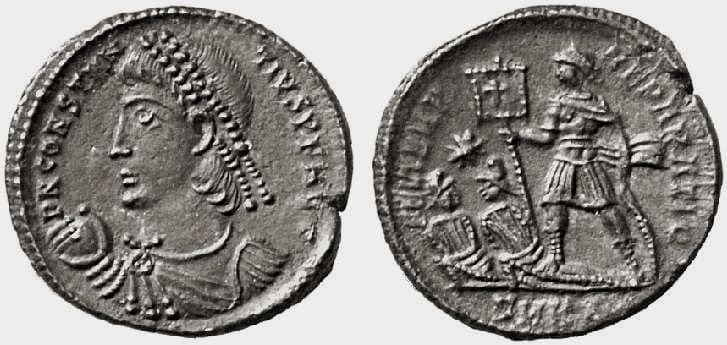 Cyzicus RIC VIII 84 Constantius II, AE