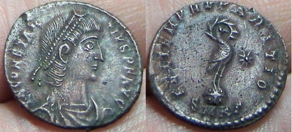 Cyzicus RIC VIII 89 Constantius II AE follis