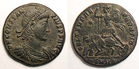 Heraclea RIC VIII 67 Constantius II AE 2