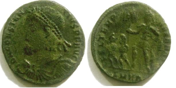 Heraclea RIC VIII 69 Constantius II AE2 Centenionolis