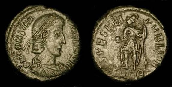 Heraclea RIC VIII 98 Constantius II AE follis