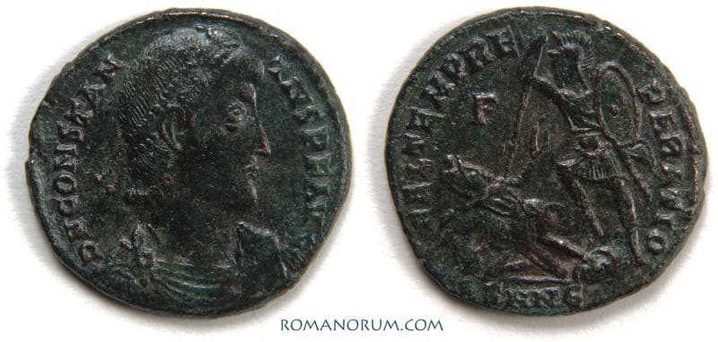 Nicomedia RIC VIII 65var Constantius II