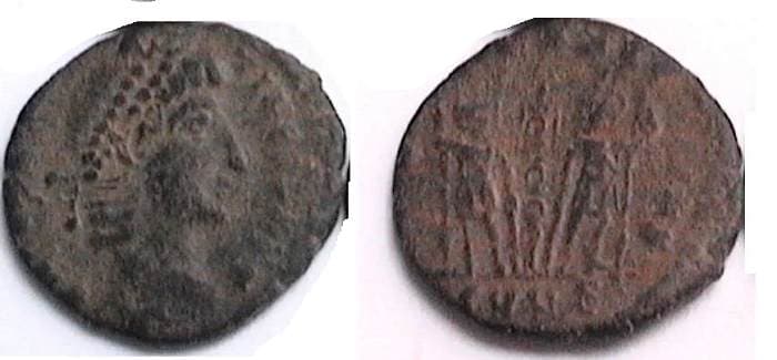 Nicomedia RIC VIII 9 Constantius II AE follis
