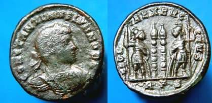 Rome RIC VII 328 Constantius II AE follis