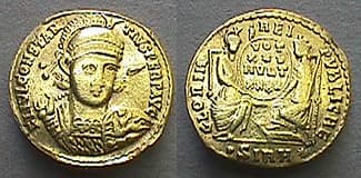 Sirmium RIC VIII 4 Constantius II AV Solidus