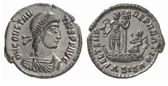 Siscia RIC VIII 208 Constantius II AE Half Centenionalis