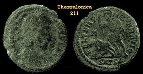 Thessalonica RIC VIII 211 Constantius II