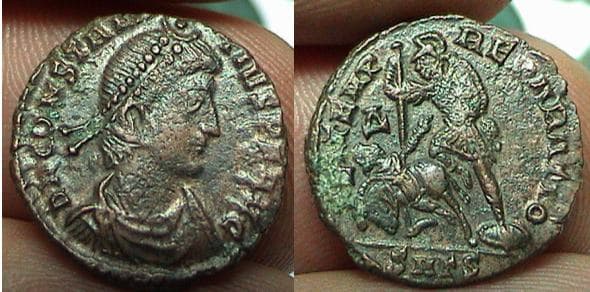 Thessalonica RIC VIII 189, D Constantius II