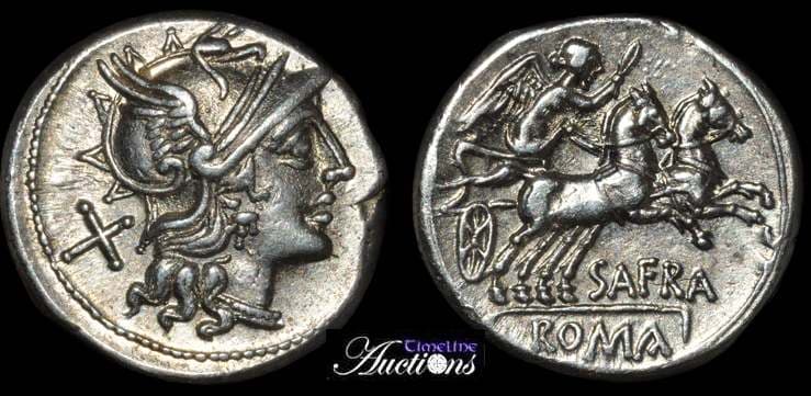 Afrania 1 Sear5 85 Denarius of the Republic