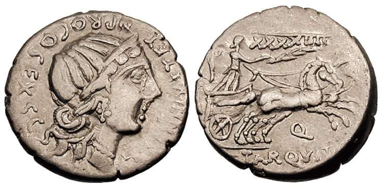 Annia 1 Sear5 292 C Annius Tf Tn Luscus & C Tarquitius Pf